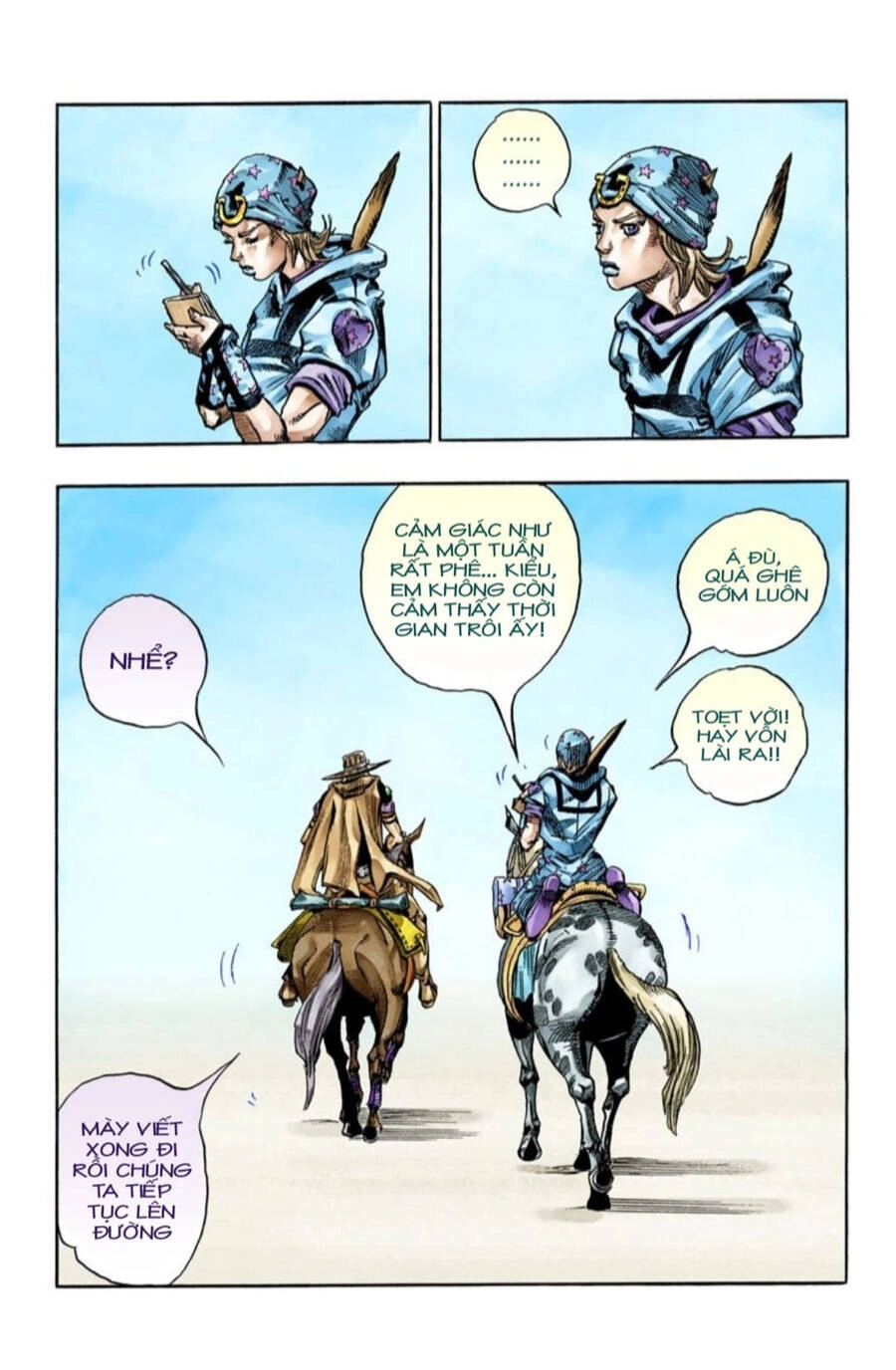 Cuộc Phiêu Lưu Bí Ẩn Phần 7: Steel Ball Run Chapter 63 - 7