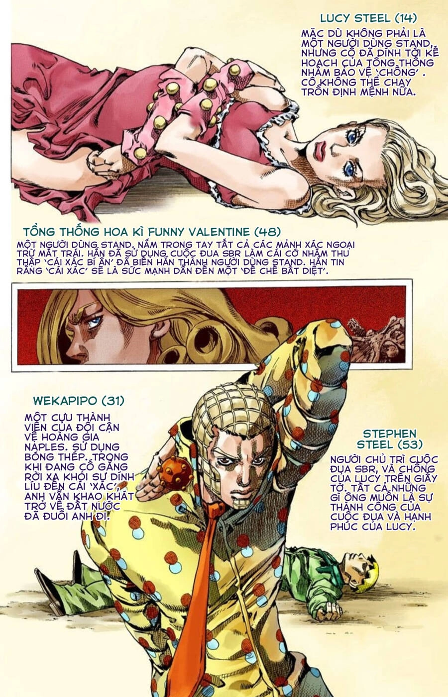 Cuộc Phiêu Lưu Bí Ẩn Phần 7: Steel Ball Run Chapter 64 - 5