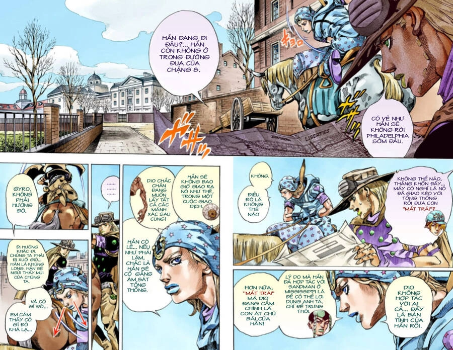 Cuộc Phiêu Lưu Bí Ẩn Phần 7: Steel Ball Run Chapter 64 - 9