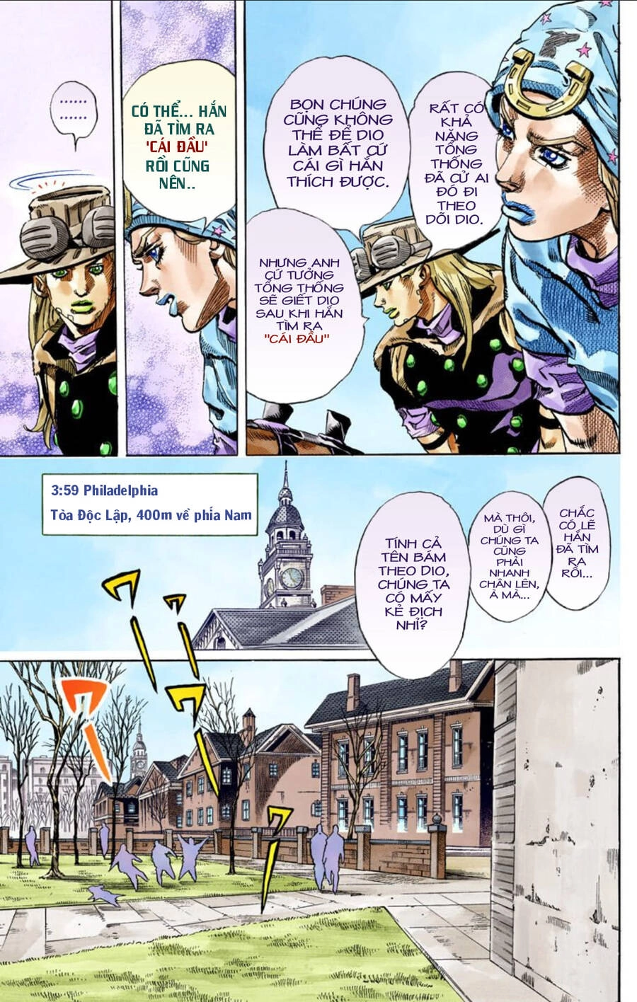 Cuộc Phiêu Lưu Bí Ẩn Phần 7: Steel Ball Run Chapter 64 - 11