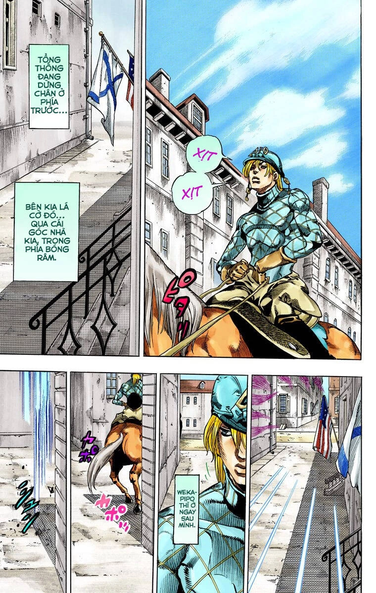Cuộc Phiêu Lưu Bí Ẩn Phần 7: Steel Ball Run Chapter 68 - 11