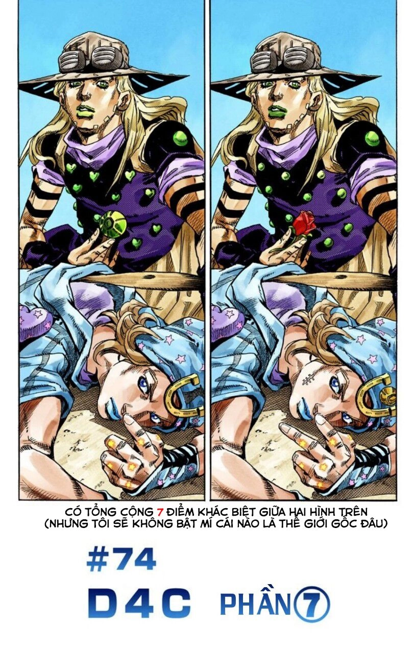 Cuộc Phiêu Lưu Bí Ẩn Phần 7: Steel Ball Run Chapter 74 - 1