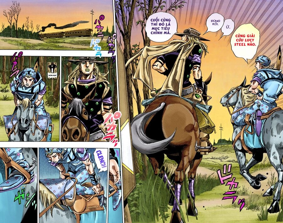 Cuộc Phiêu Lưu Bí Ẩn Phần 7: Steel Ball Run Chapter 76 - 17