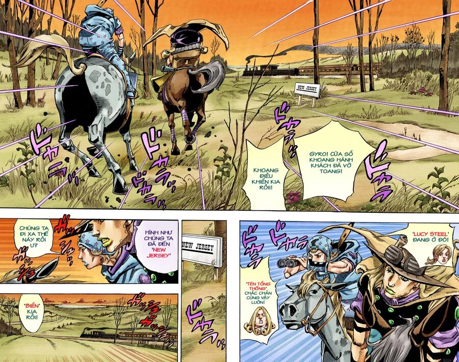 Cuộc Phiêu Lưu Bí Ẩn Phần 7: Steel Ball Run Chapter 77 - 9