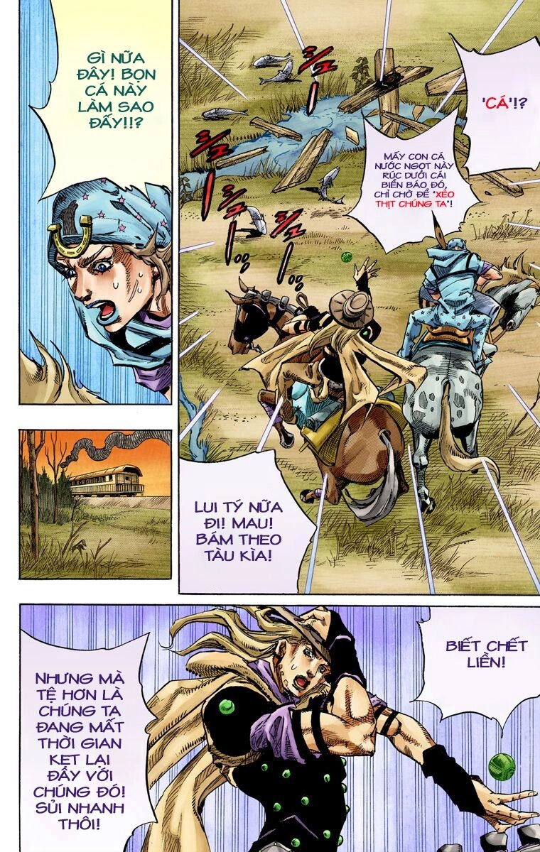 Cuộc Phiêu Lưu Bí Ẩn Phần 7: Steel Ball Run Chapter 77 - 23