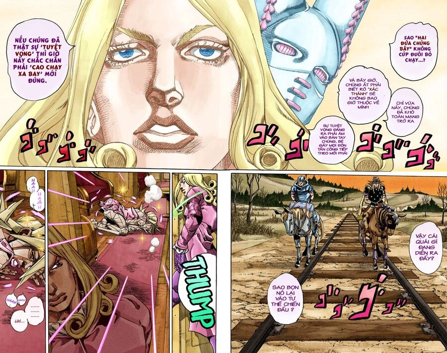 Cuộc Phiêu Lưu Bí Ẩn Phần 7: Steel Ball Run Chapter 80 - 9