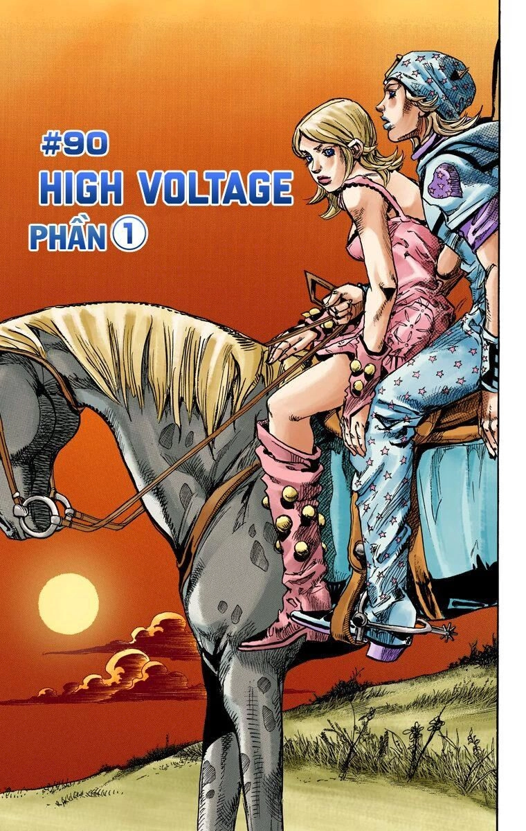 Cuộc Phiêu Lưu Bí Ẩn Phần 7: Steel Ball Run Chapter 90 - 1