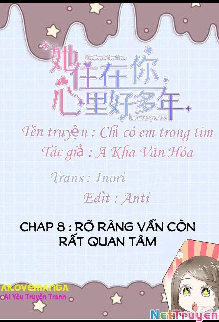 Chỉ Có Em Trong Tim Chapter 8 - 1