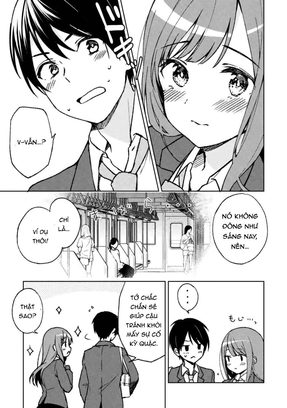 Chikan Saresou Ni Natteiru S-Kyuu Bishoujo Wo Tasuketara Tonari No Seki No Osananajimi Datta Chapter 3 - 16