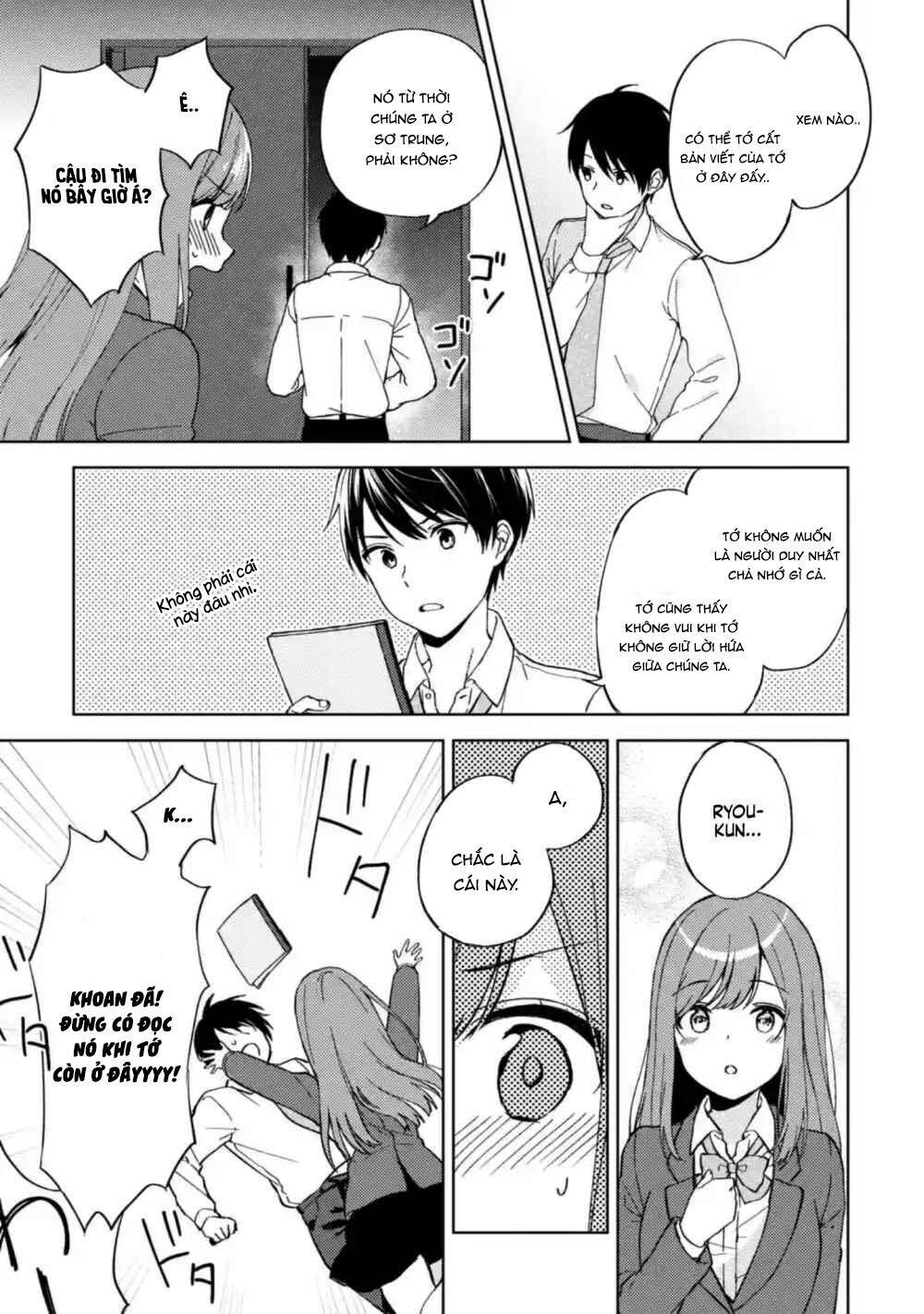 Chikan Saresou Ni Natteiru S-Kyuu Bishoujo Wo Tasuketara Tonari No Seki No Osananajimi Datta Chapter 5 - 14