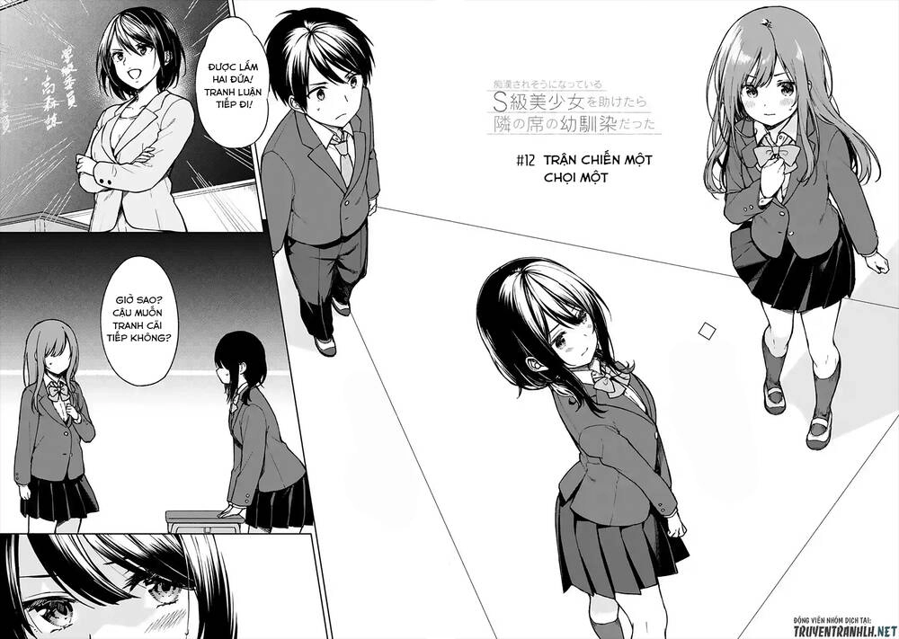 Chikan Saresou Ni Natteiru S-Kyuu Bishoujo Wo Tasuketara Tonari No Seki No Osananajimi Datta Chapter 12 - 4