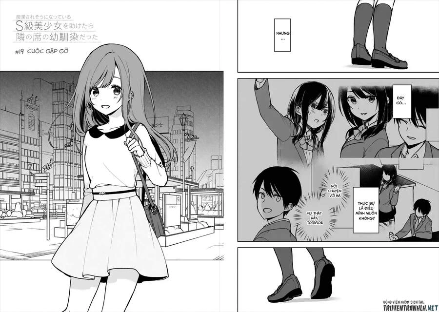 Chikan Saresou Ni Natteiru S-Kyuu Bishoujo Wo Tasuketara Tonari No Seki No Osananajimi Datta Chapter 19 - 4