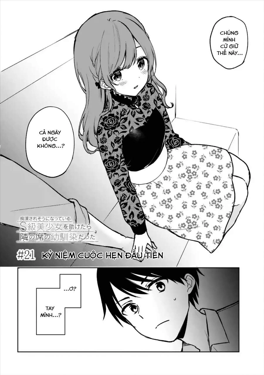 Chikan Saresou Ni Natteiru S-Kyuu Bishoujo Wo Tasuketara Tonari No Seki No Osananajimi Datta Chapter 21 - 4