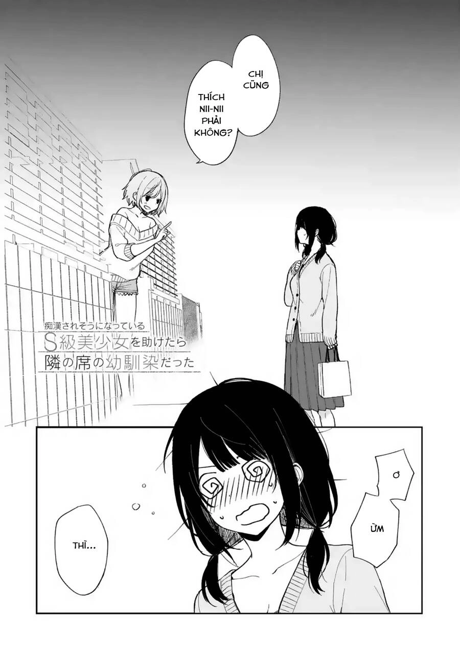 Chikan Saresou Ni Natteiru S-Kyuu Bishoujo Wo Tasuketara Tonari No Seki No Osananajimi Datta Chapter 22 - 2
