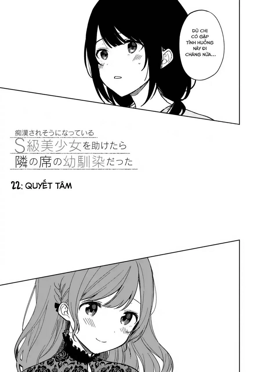 Chikan Saresou Ni Natteiru S-Kyuu Bishoujo Wo Tasuketara Tonari No Seki No Osananajimi Datta Chapter 22 - 4