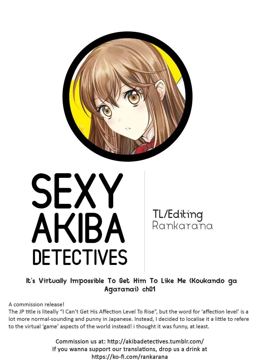 It’s Virtually Impossible To Make This Boy Like Me Chapter 1 - 32