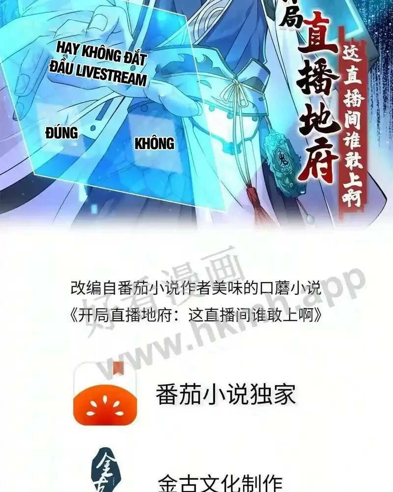 Bắt Đầu Livestream Ở Địa Phủ: Phát Sóng Trực Tiếp Ở Đây Ai Dám Đến Chapter 1 - 23