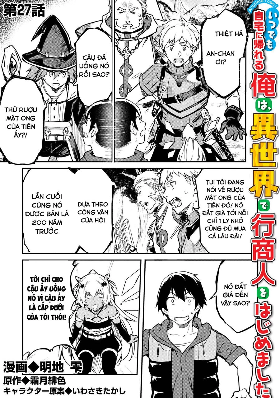 Itsudemo Jitaku Ni Kaerareru Ore Wa, Isekai De Gyoushounin O Hajimemashita Chapter 27 - 2
