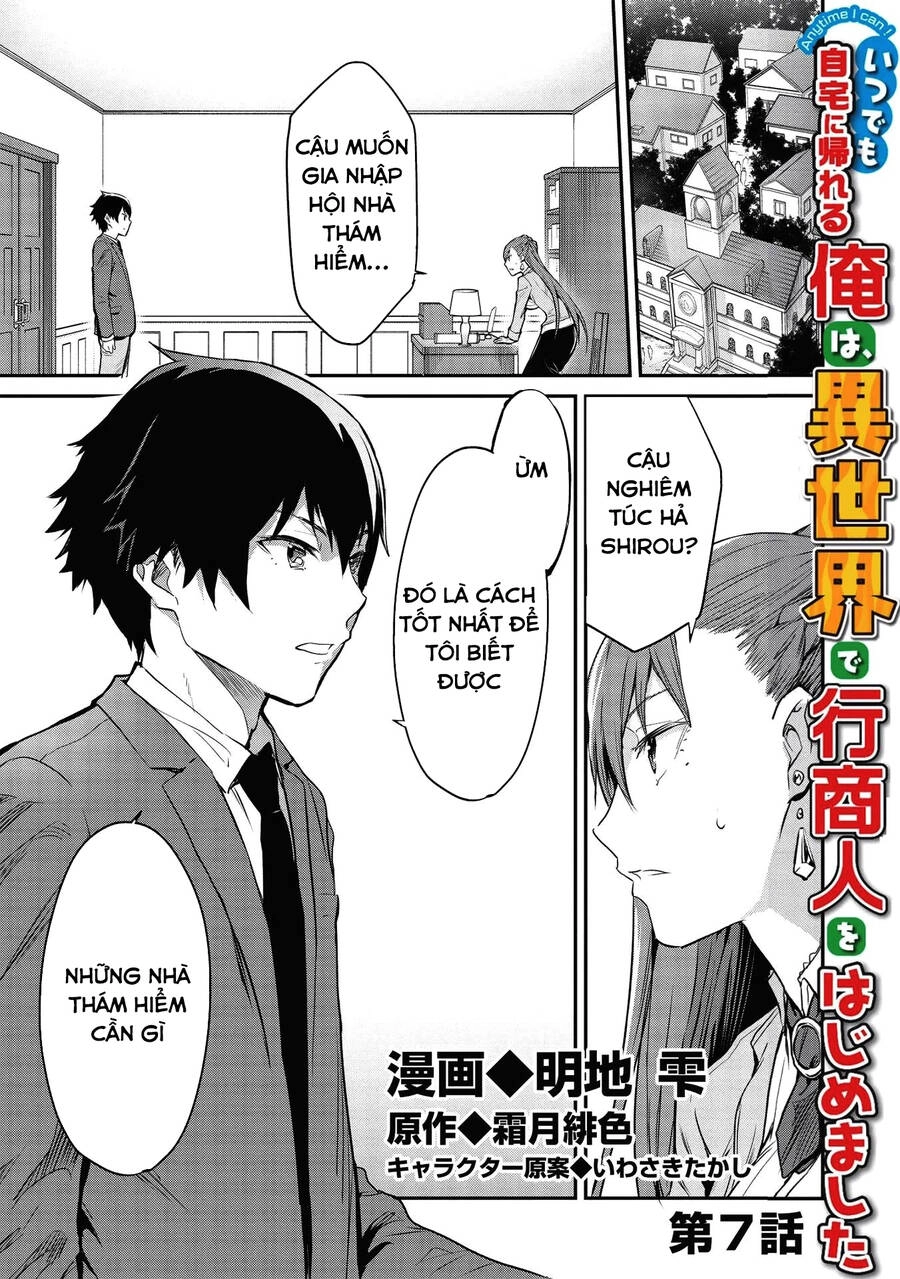 Itsudemo Jitaku Ni Kaerareru Ore Wa, Isekai De Gyoushounin O Hajimemashita Chapter 7 - 3