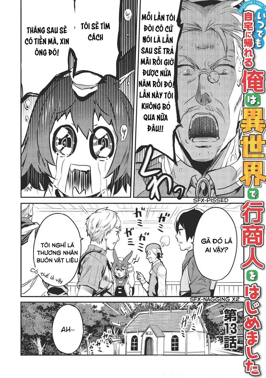 Itsudemo Jitaku Ni Kaerareru Ore Wa, Isekai De Gyoushounin O Hajimemashita Chapter 13 - 2