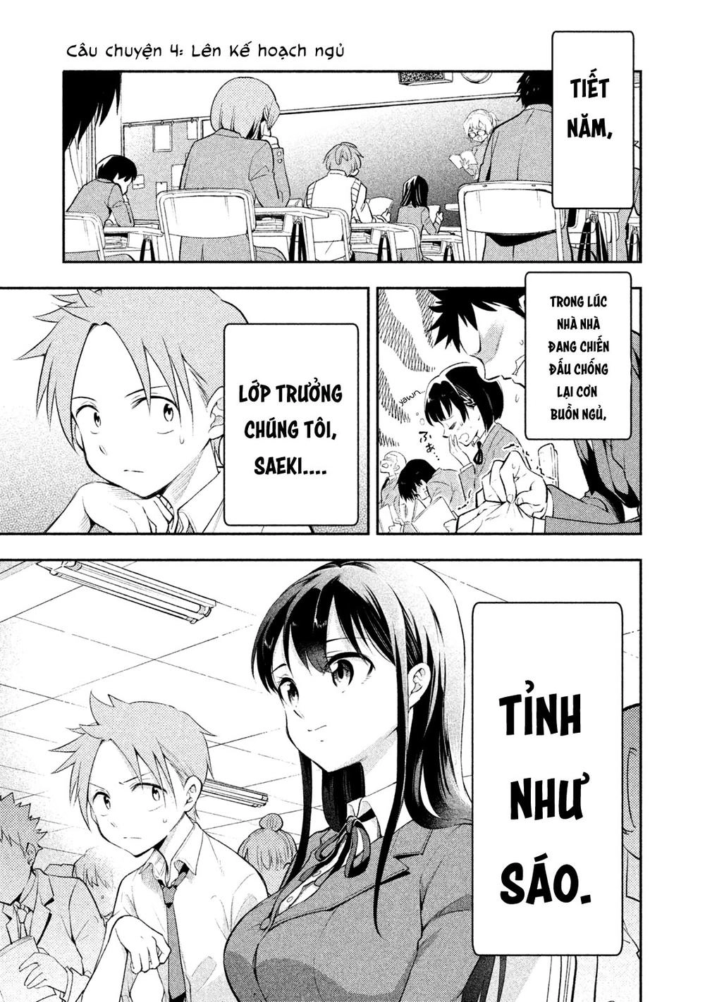 Saeki-San Wa Nemutteru Chapter 4 - 3