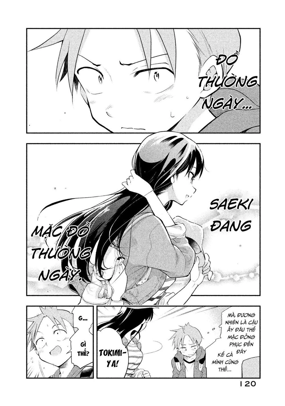 Saeki-San Wa Nemutteru Chapter 17 - 3