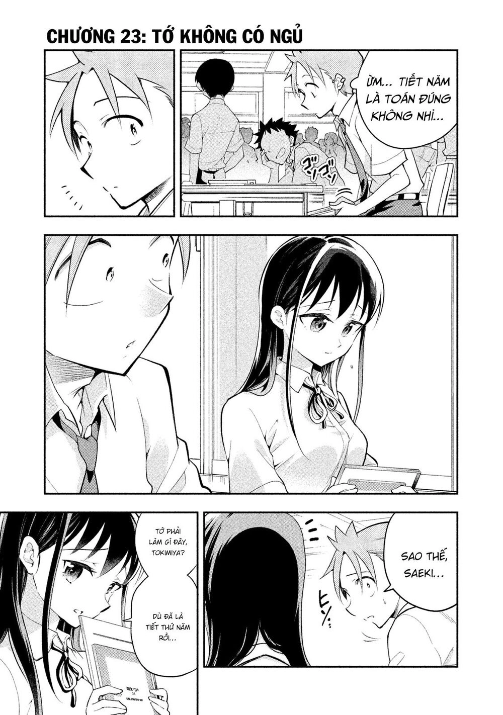 Saeki-San Wa Nemutteru Chapter 23 - 2