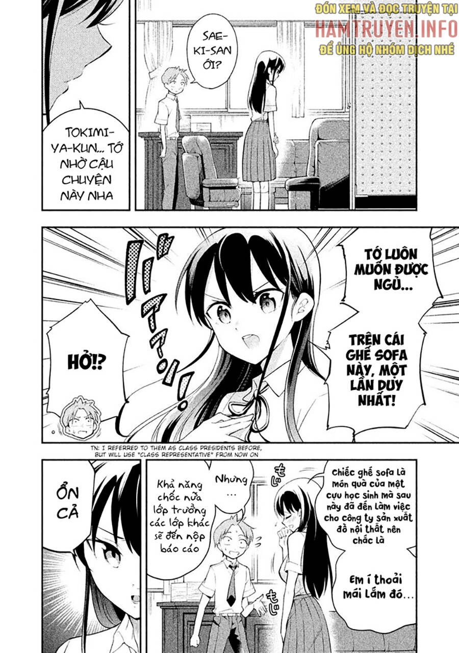 Saeki-San Wa Nemutteru Chapter 27 - 4