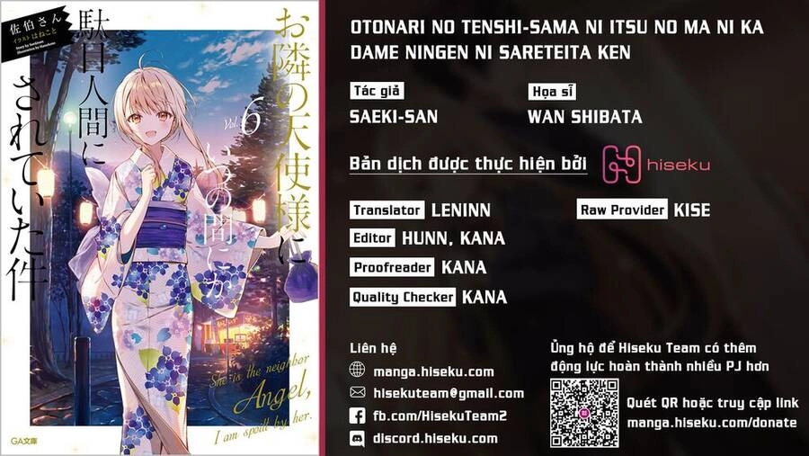 Otonari No Tenshi-Sama Ni Itsunomanika Dame Ningen Ni Sareteita Ken Chapter 5.1 - 1