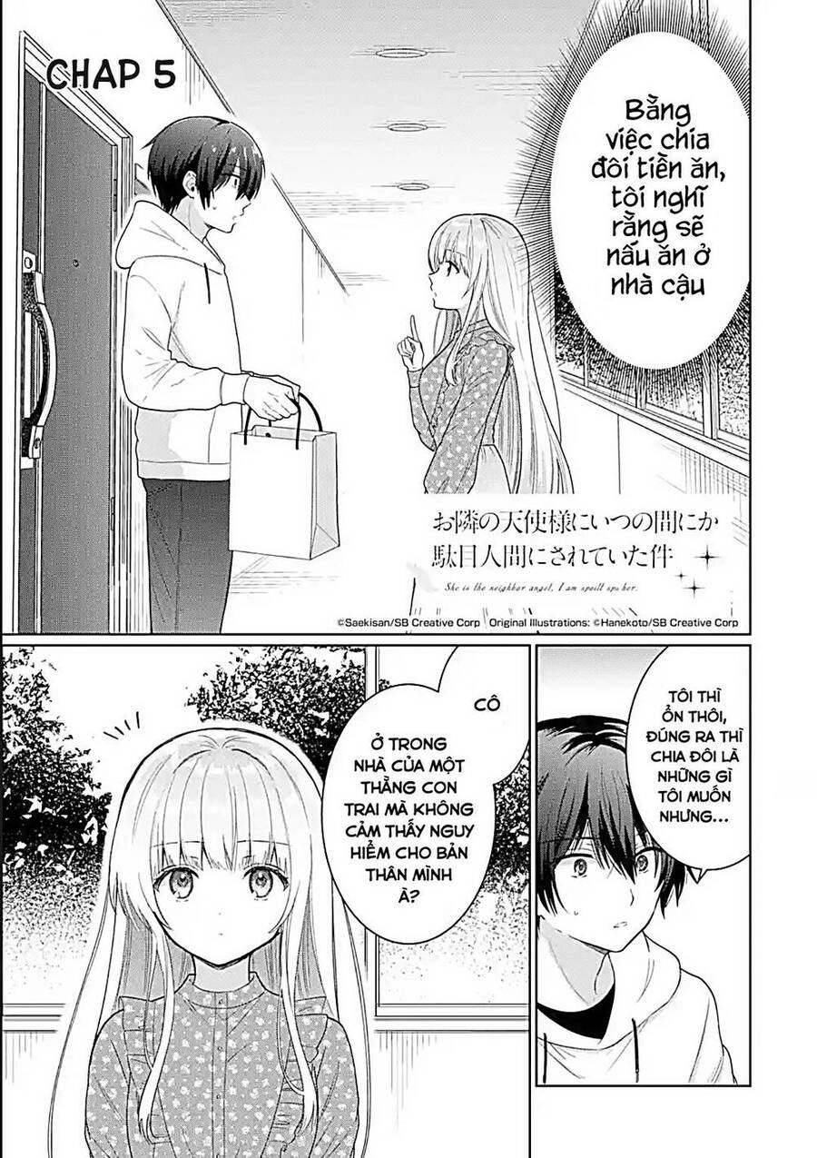 Otonari No Tenshi-Sama Ni Itsunomanika Dame Ningen Ni Sareteita Ken Chapter 5.1 - 2