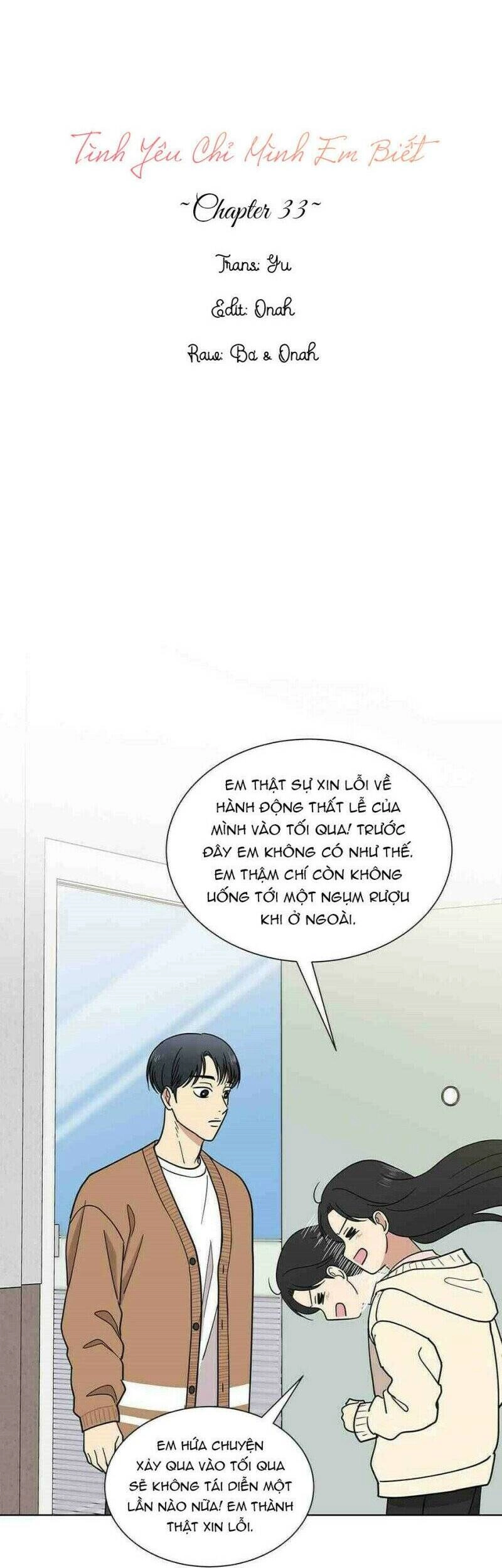Tình Yêu Chỉ Mình Em Biết Chapter 33 - 6