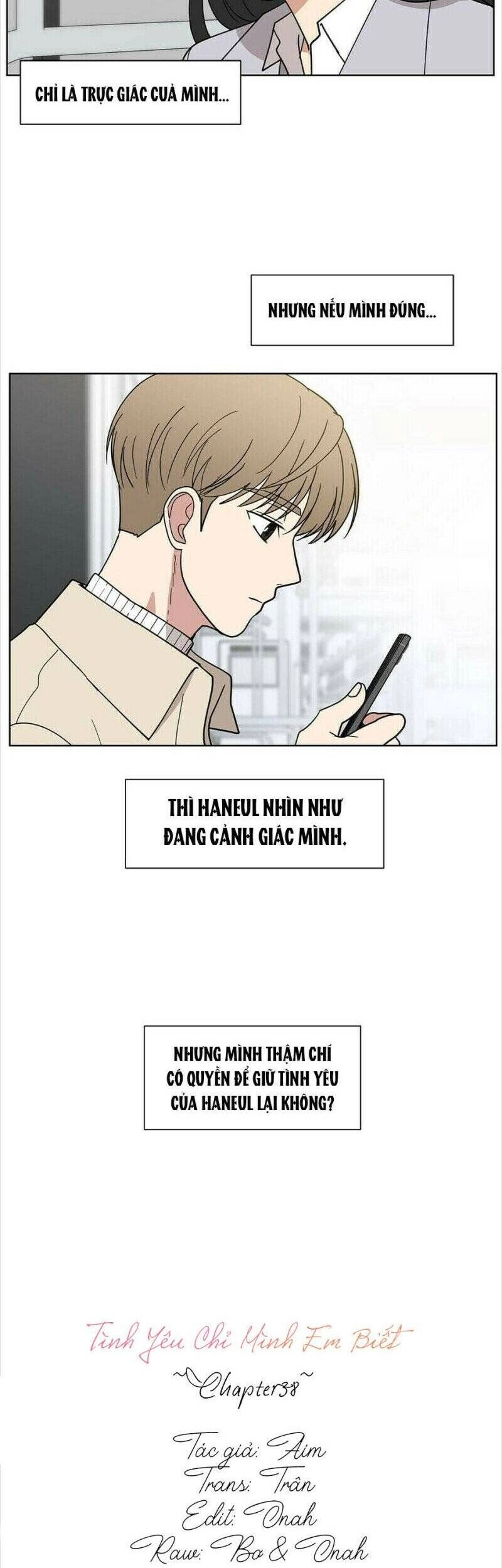 Tình Yêu Chỉ Mình Em Biết Chapter 38 - 2