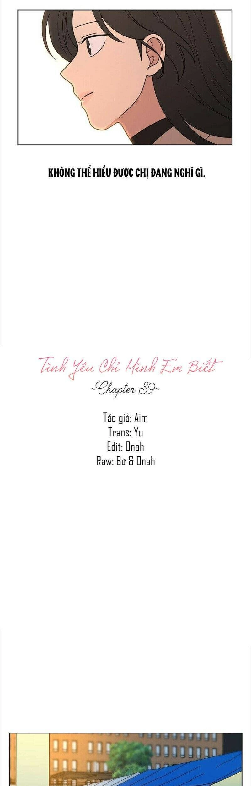 Tình Yêu Chỉ Mình Em Biết Chapter 39 - 7