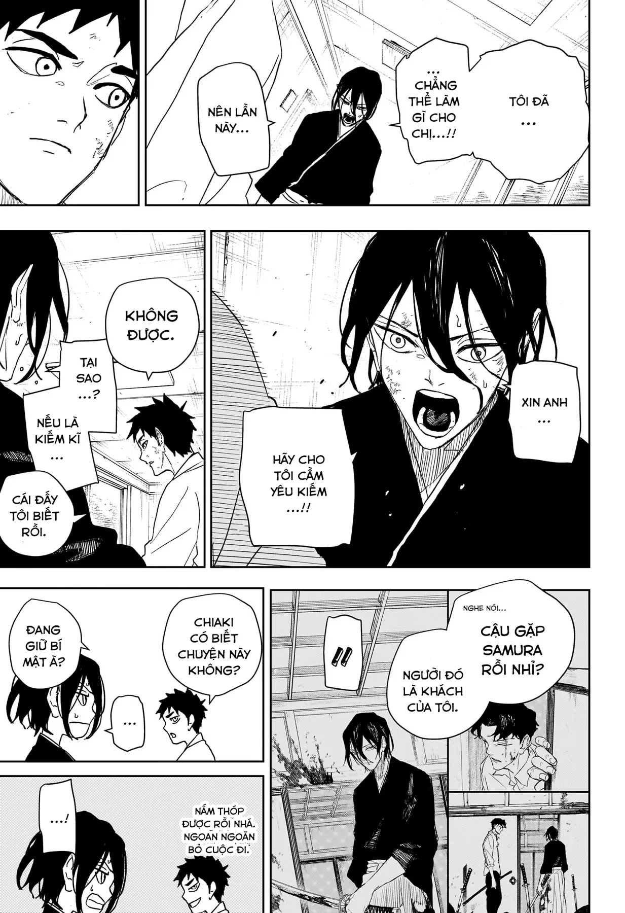 Kagurabachi Chapter  135 - 9