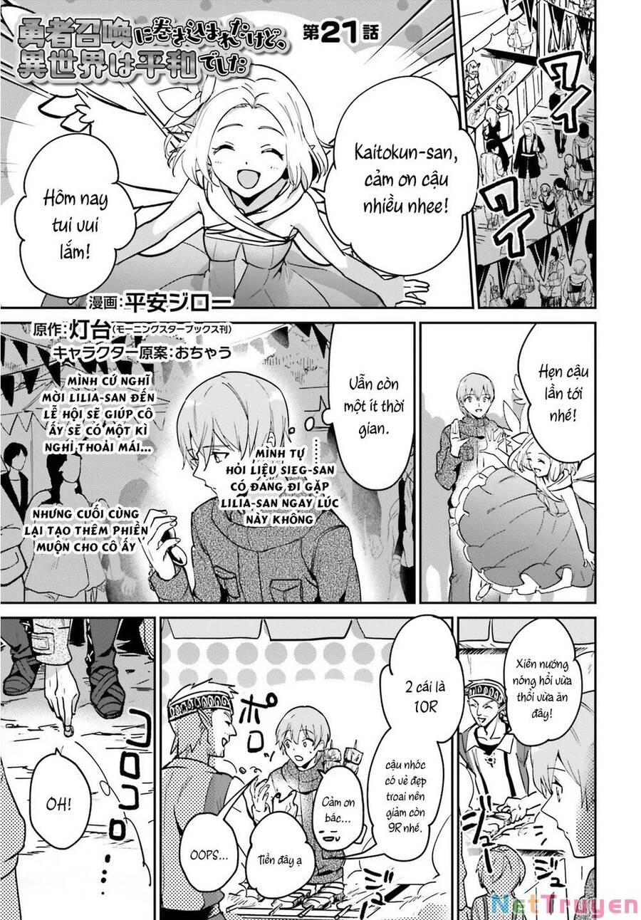 I Was Caught Up In A Hero Summoning, But That World Is At Peace Chapter 21 - 2