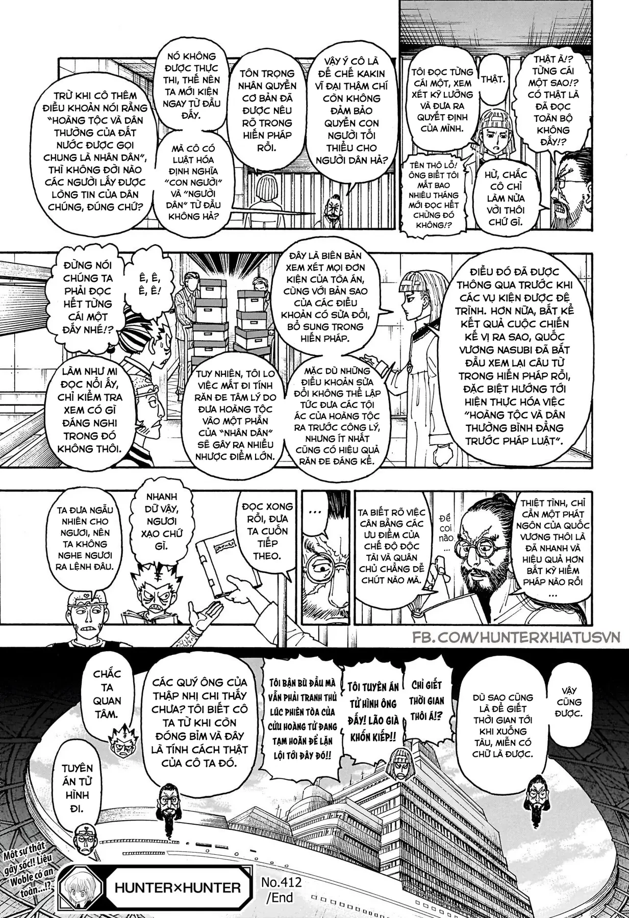Hunter X Hunter Chapter  412 - 17