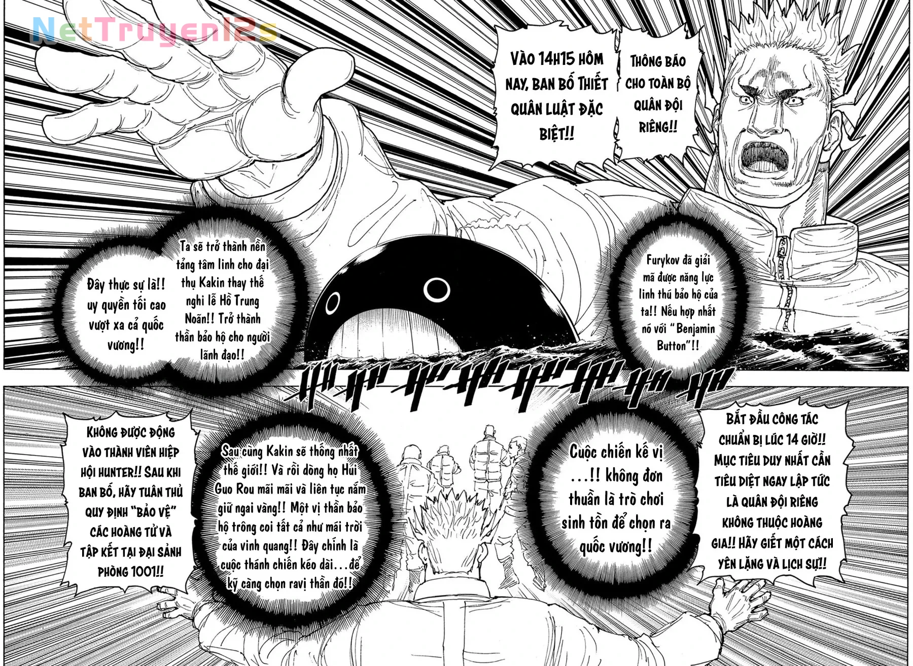 Hunter X Hunter Chapter  413 - 13
