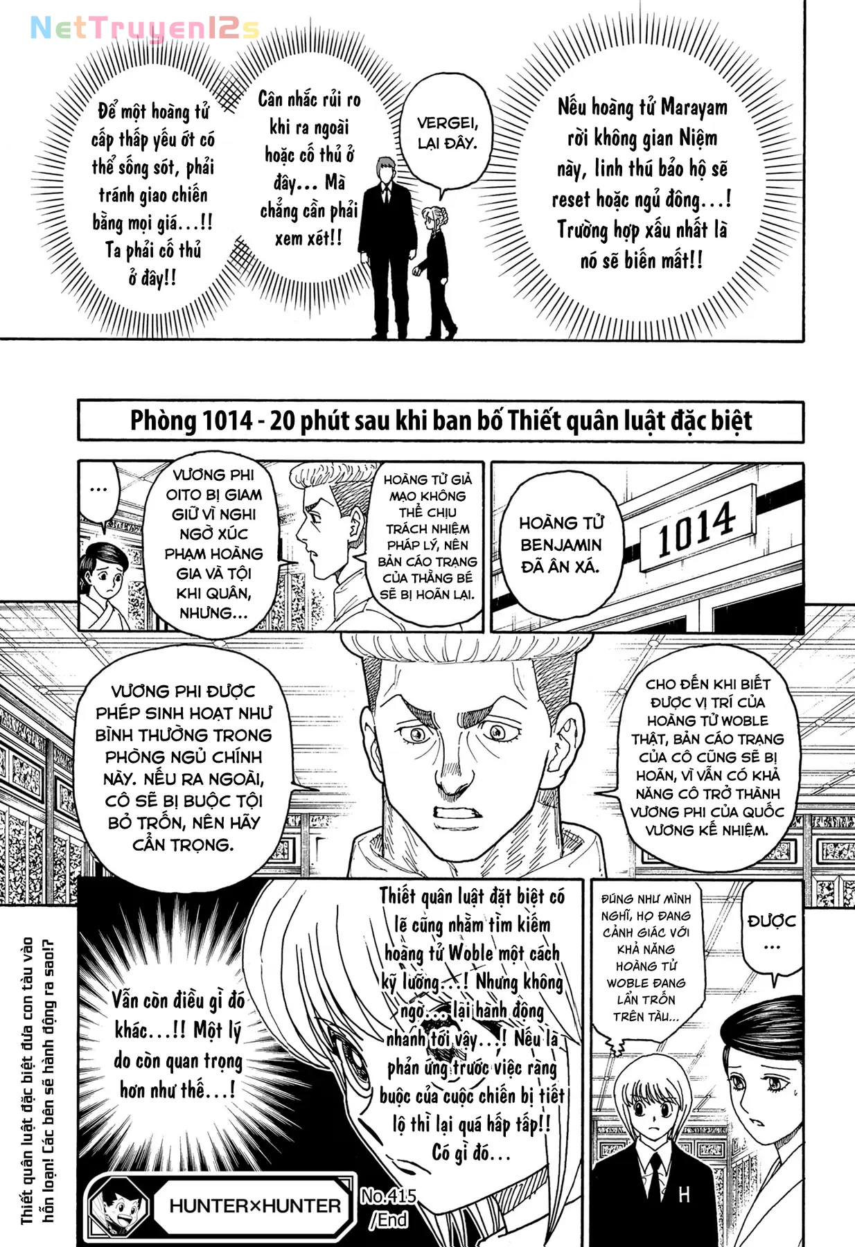 Hunter X Hunter Chapter  415 - 18