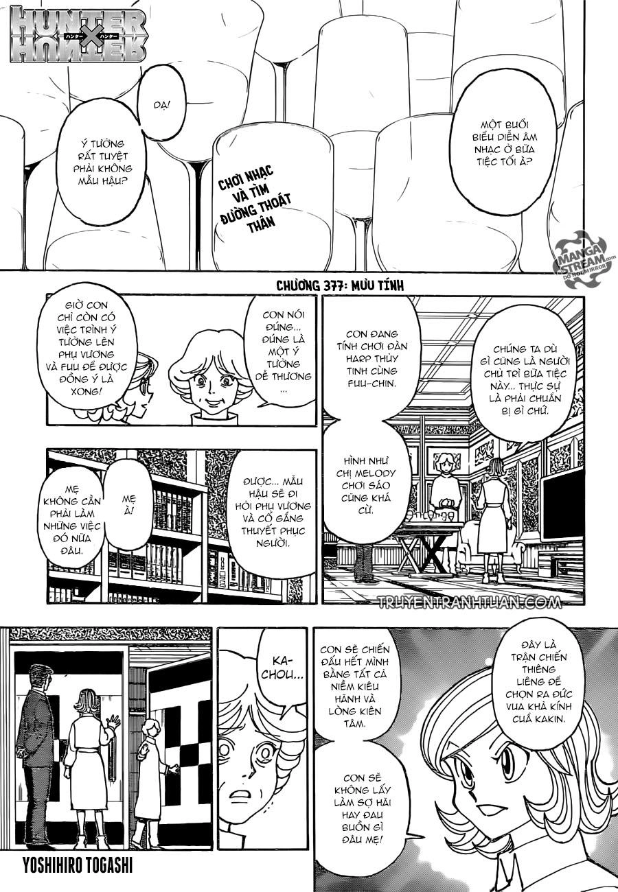 Hunter X Hunter Chapter 377 - 1