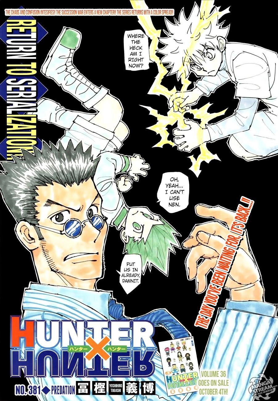 Hunter X Hunter Chapter 381 - 2