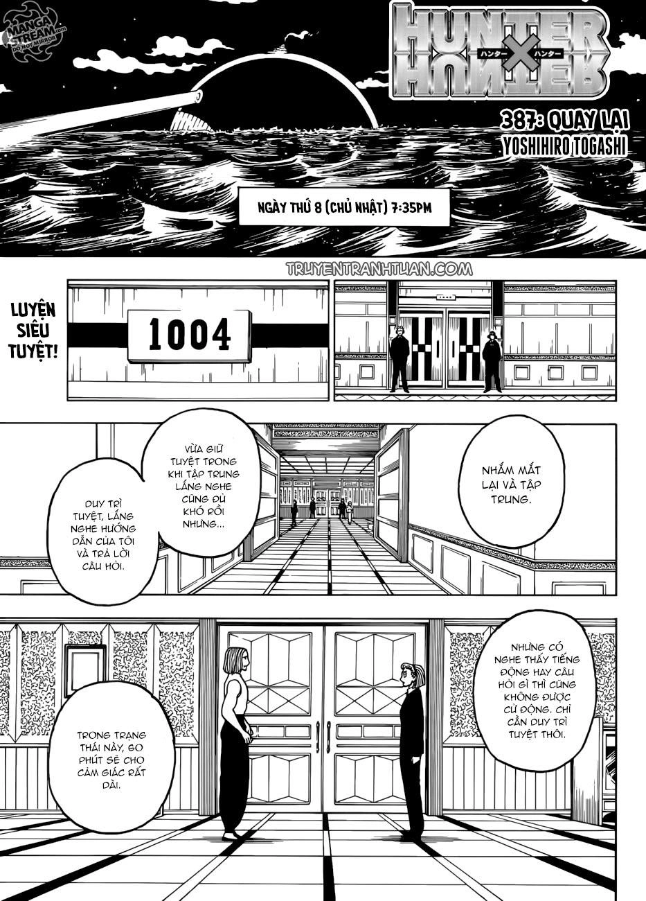 Hunter X Hunter Chapter 387 - 2