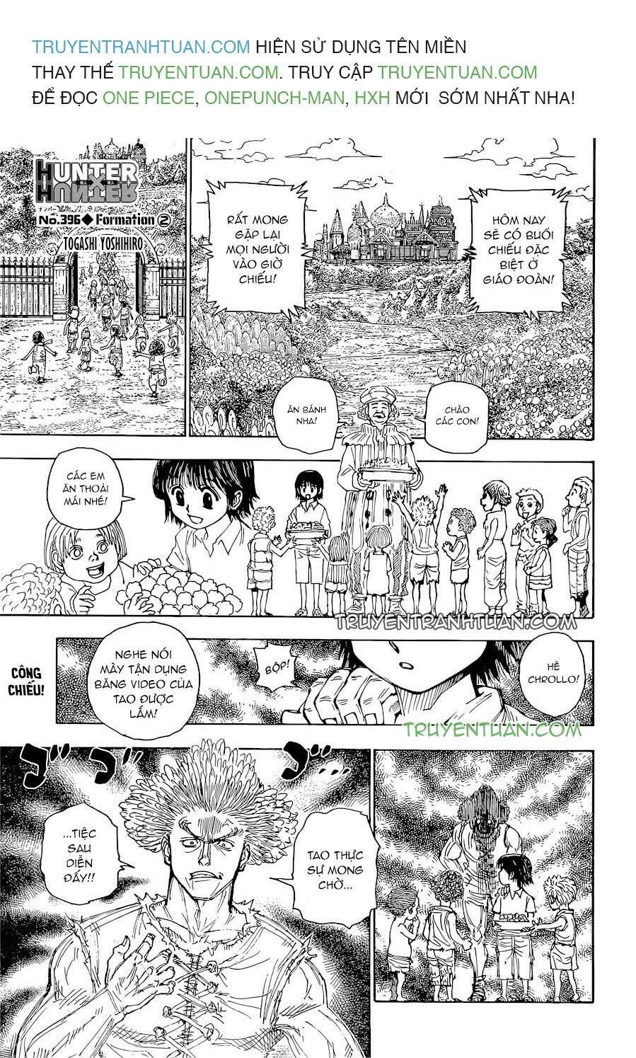 Hunter X Hunter Chapter 396 - 1