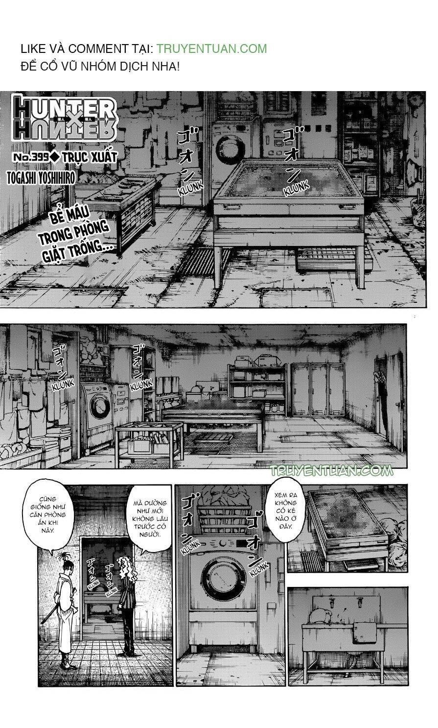 Hunter X Hunter Chapter 399 - 1