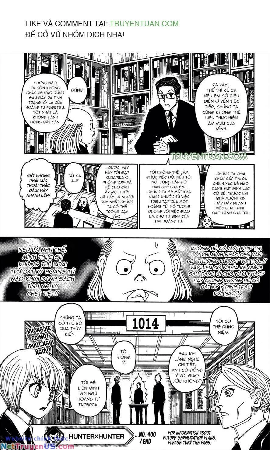 Hunter X Hunter Chapter 400 - 20