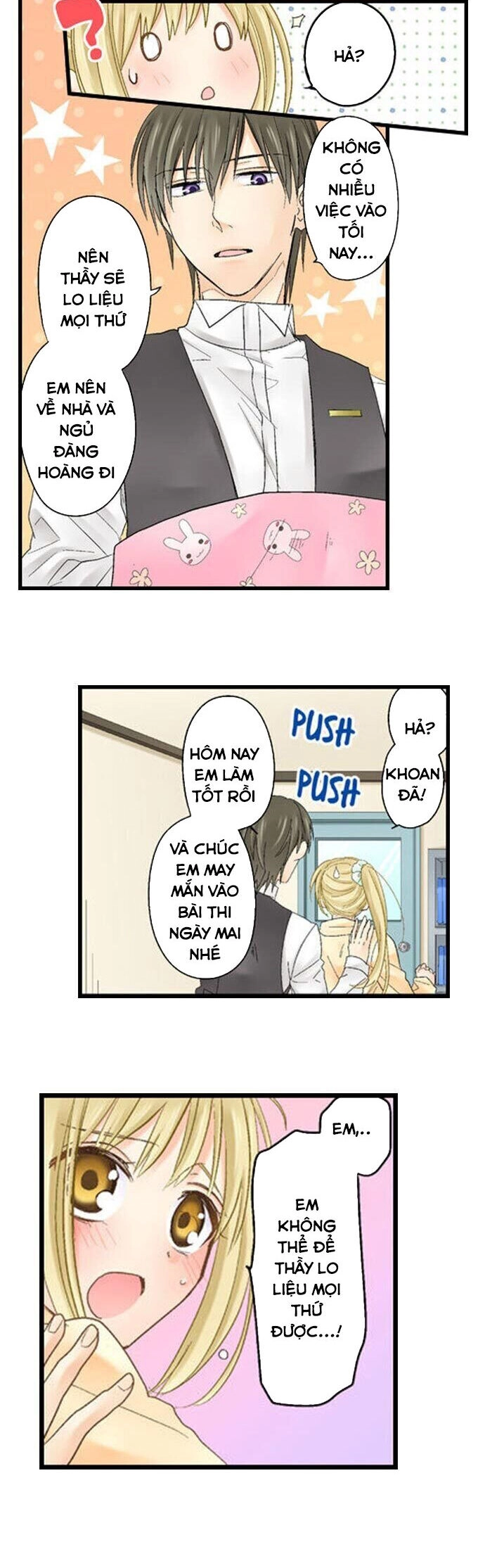 Thầy Giáo , Xin Vui Lòng Giải Quyết Vấn Đề Của Em Chapter 14 - 15