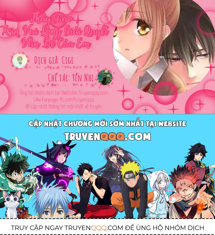 Thầy Giáo , Xin Vui Lòng Giải Quyết Vấn Đề Của Em Chapter 15 - 16