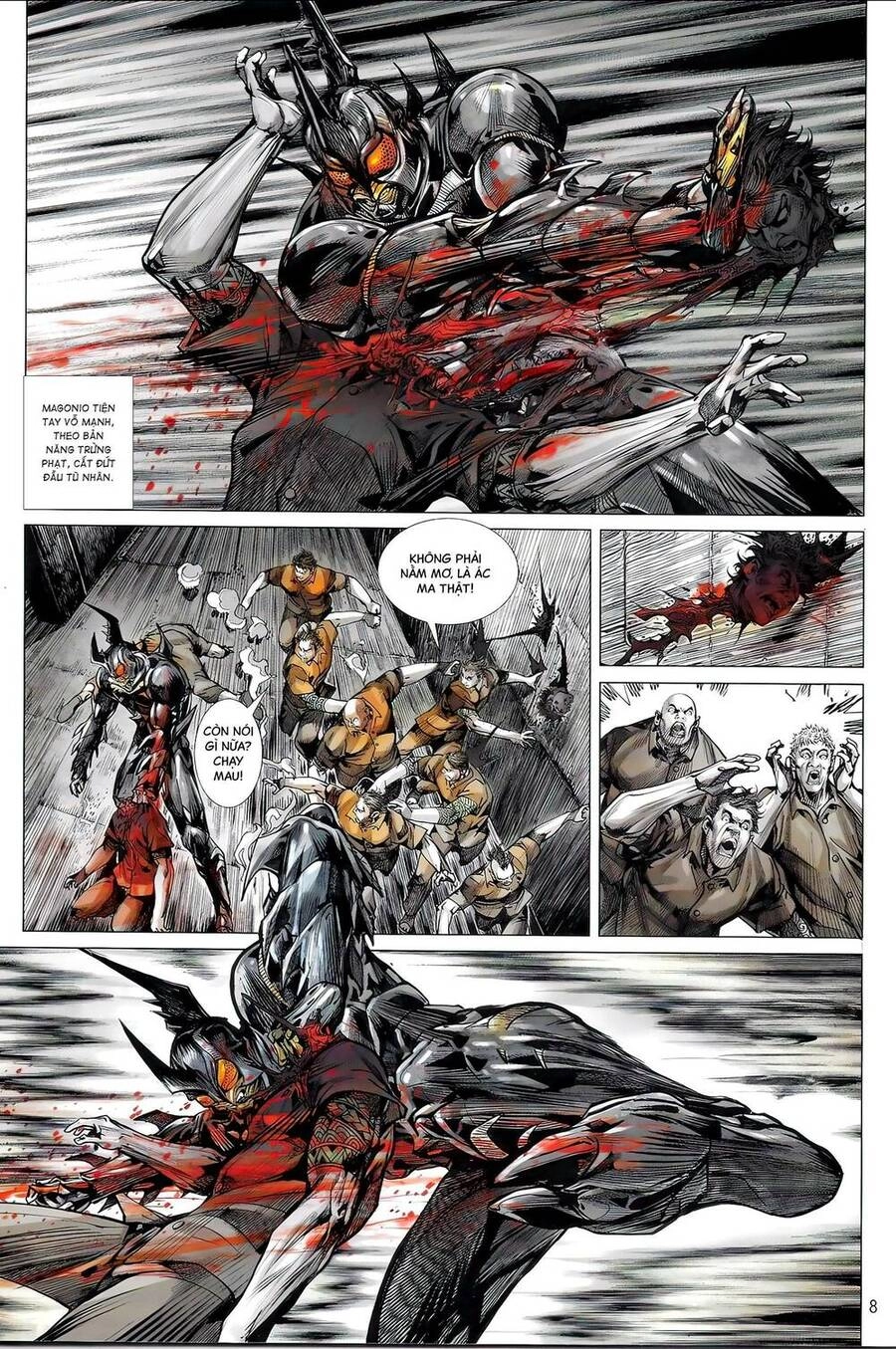 Hổ Giáp Nhân Armour Man Chapter 2 - 8