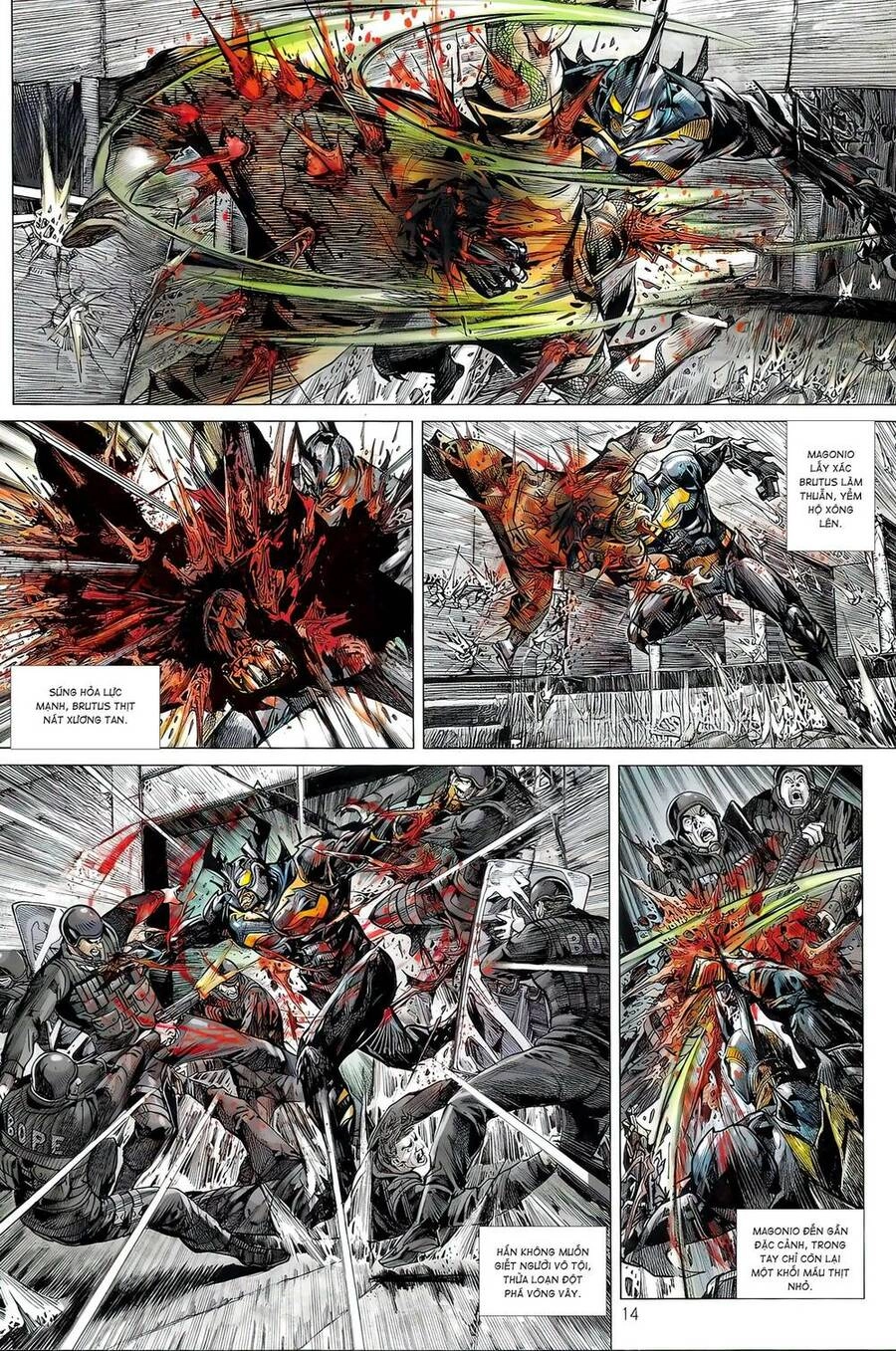 Hổ Giáp Nhân Armour Man Chapter 2 - 14