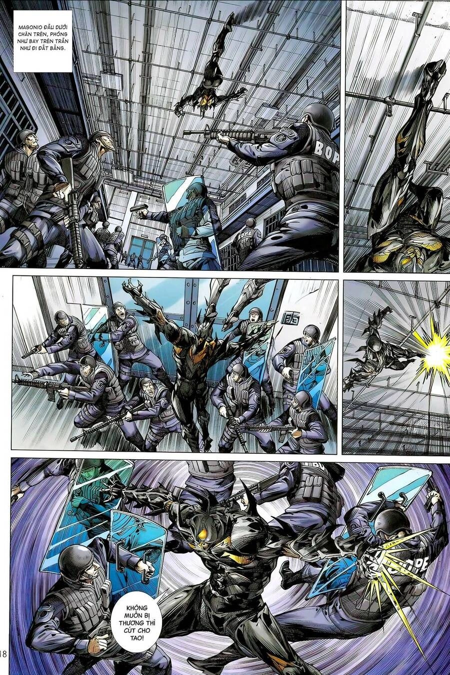 Hổ Giáp Nhân Armour Man Chapter 2 - 18