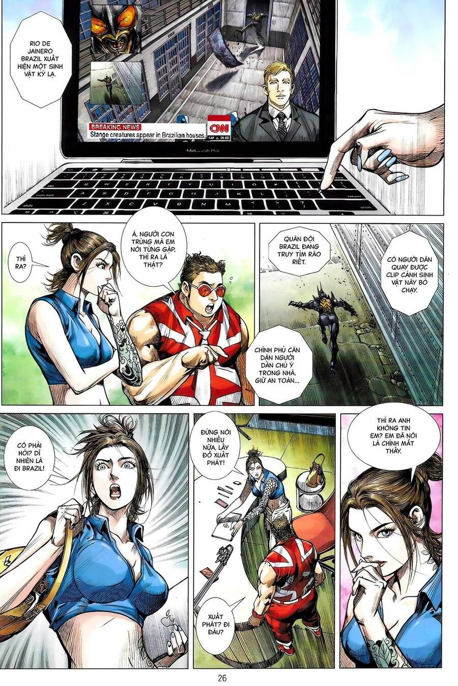 Hổ Giáp Nhân Armour Man Chapter 2 - 26